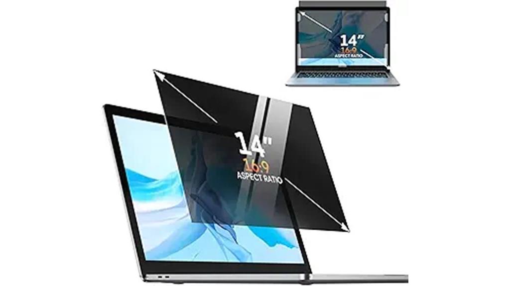 14 inch laptop privacy screen