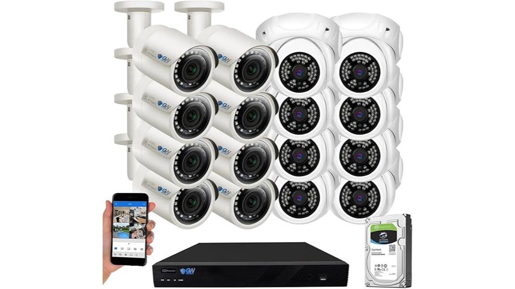 16 channel 4k security system
