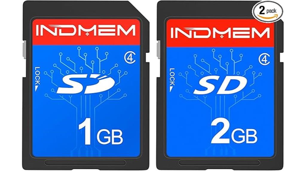 1gb 2gb class 4 cards