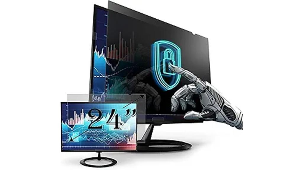 24 inch monitor privacy filter