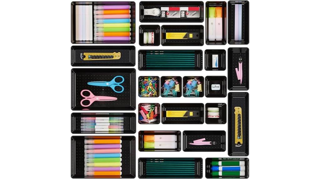 25 piece office organizer set