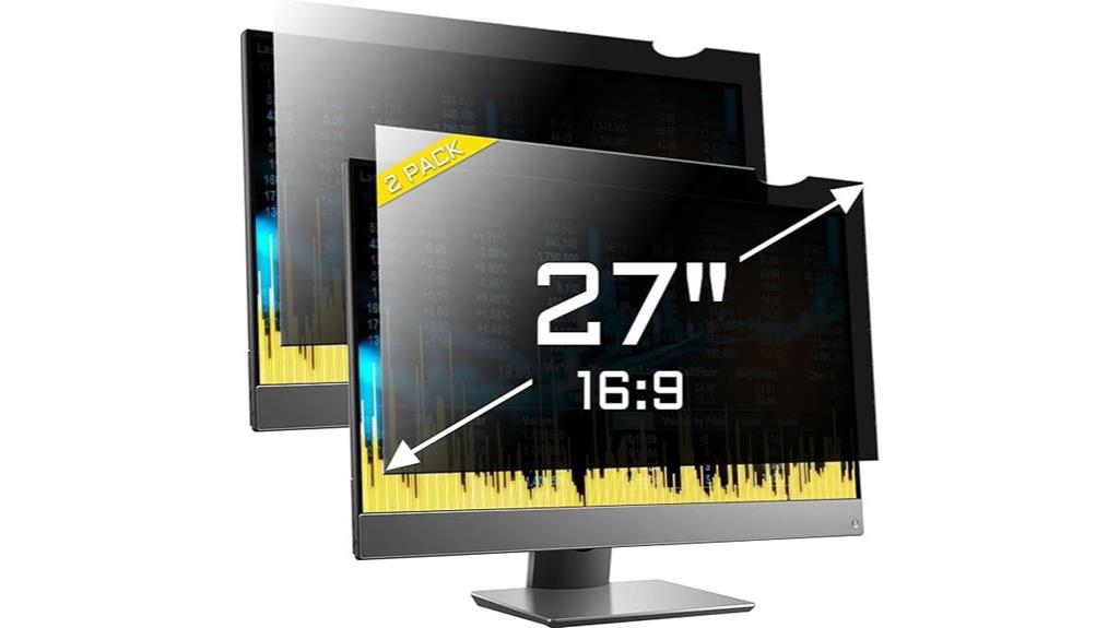27 inch privacy screen