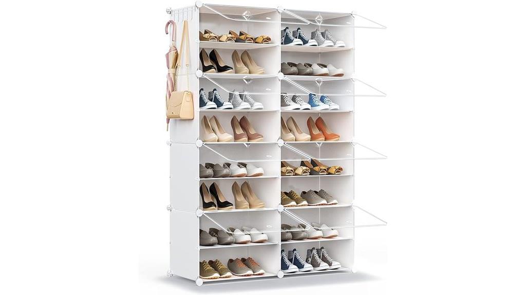 32 pair shoe storage solution