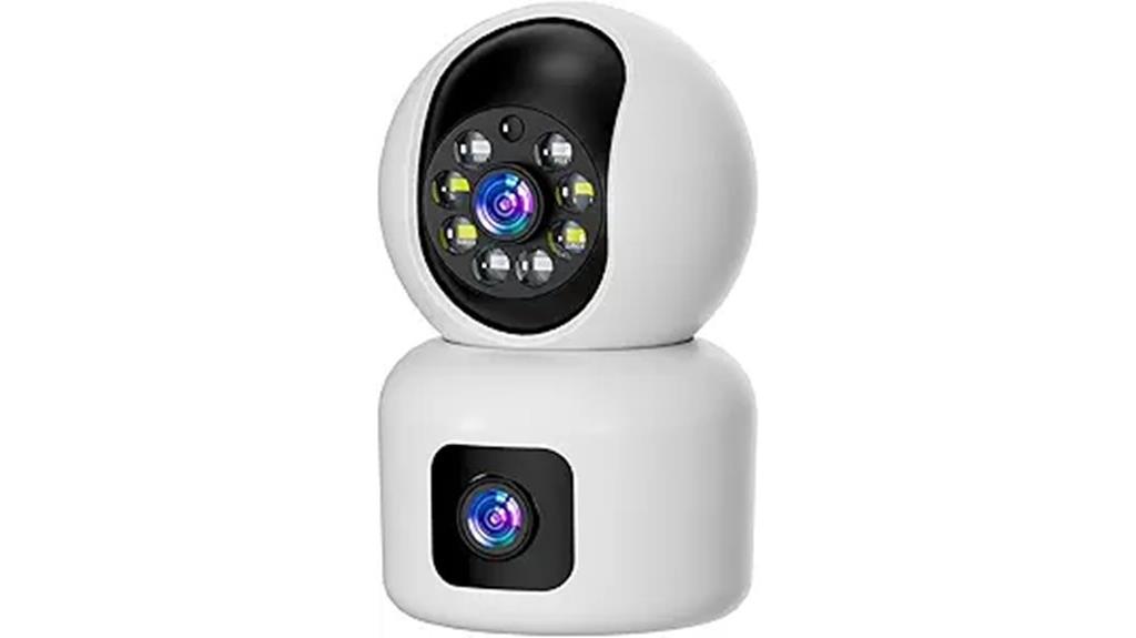 360 dual lens camera