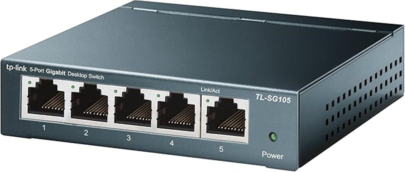 5 port gigabit switch