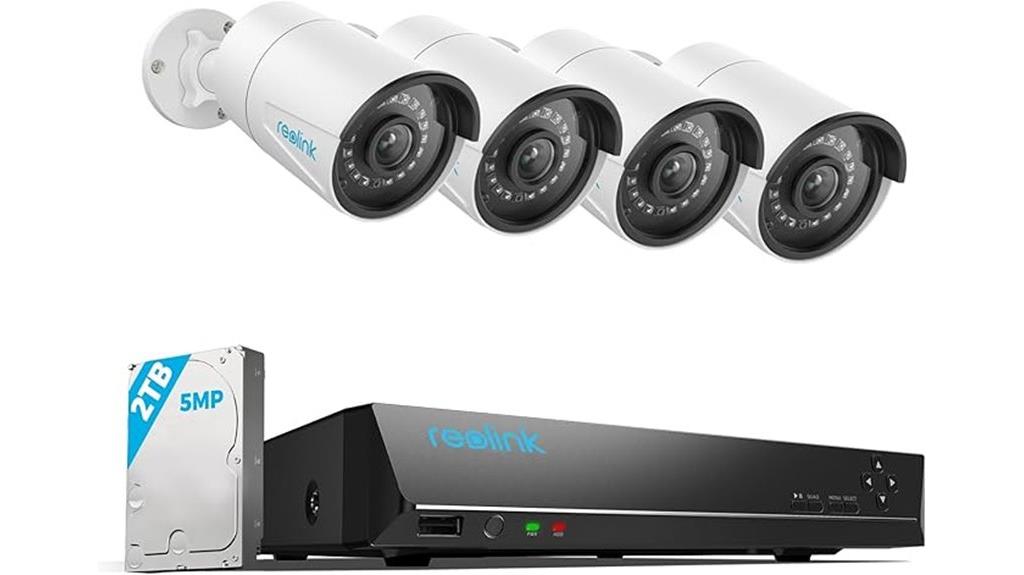 5mp 8ch security system