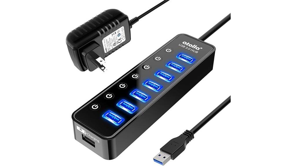 7 port usb hub 3 0