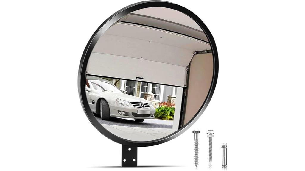 acrylic corner security mirror