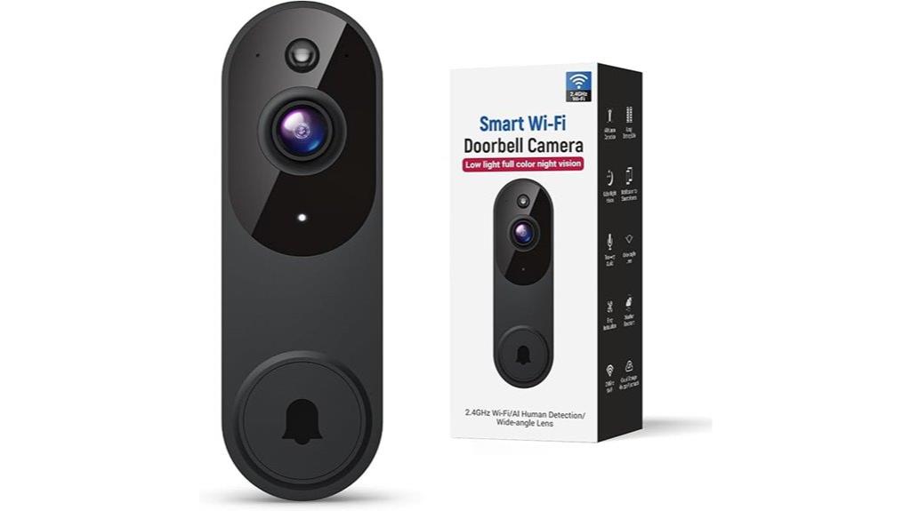 ai powered night vision doorbell