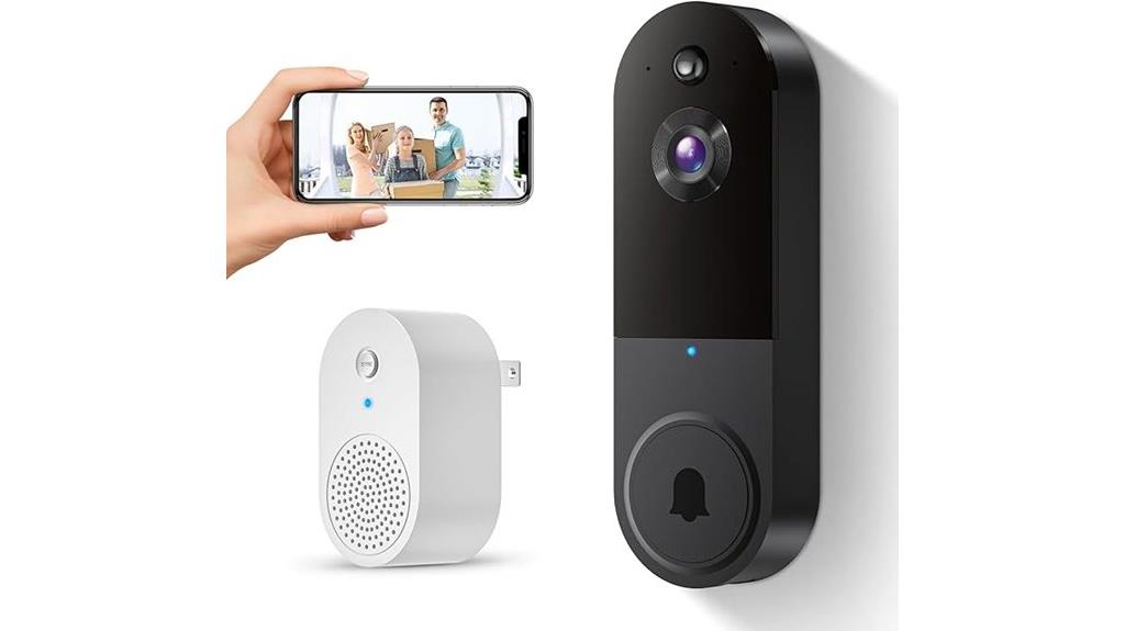 ai powered video doorbell camera