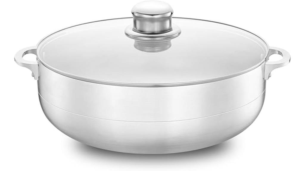 aluminum stock pot cookware