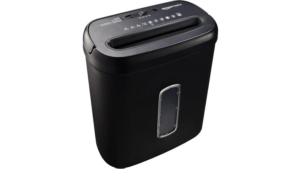 amazon basics paper shredder