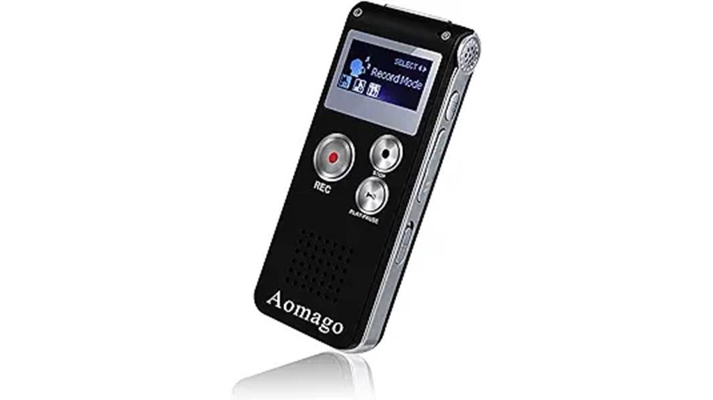 aomago 64gb voice recorder