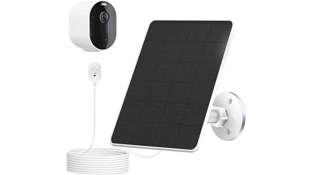 arlo solar panel compatibility