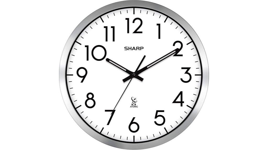 battery operated analog wall clock