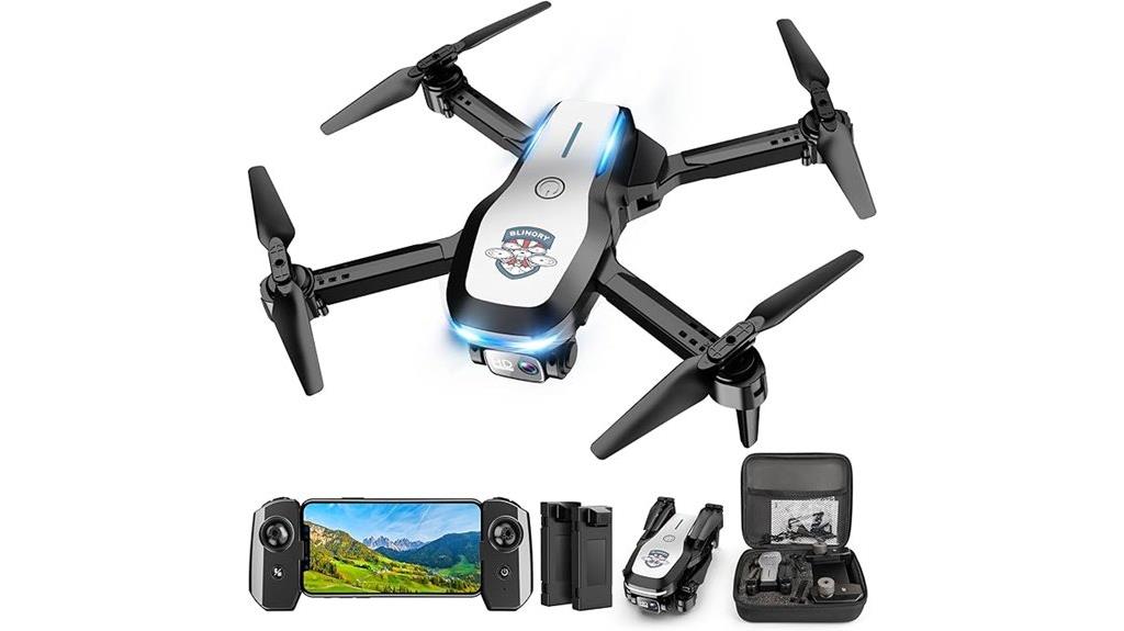 beginner friendly foldable drone