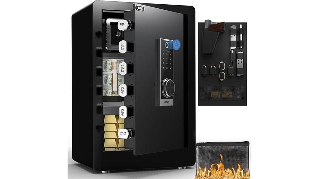 biometric fingerprint safe box