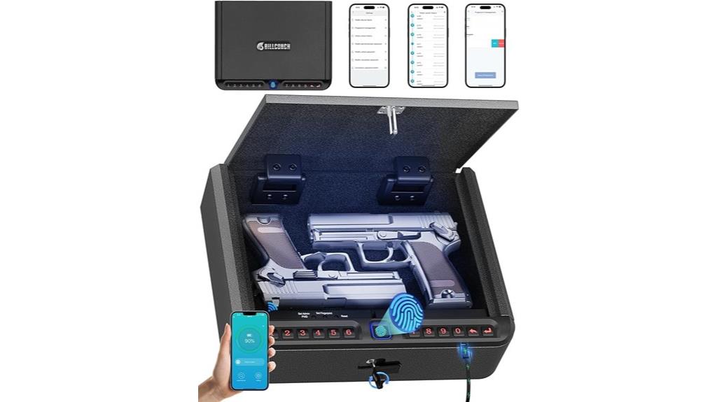 biometric handgun storage solution