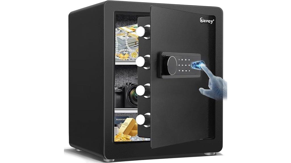 biometric safe storage solution