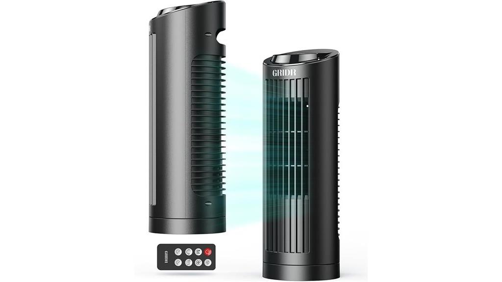 bladeless fan with remote