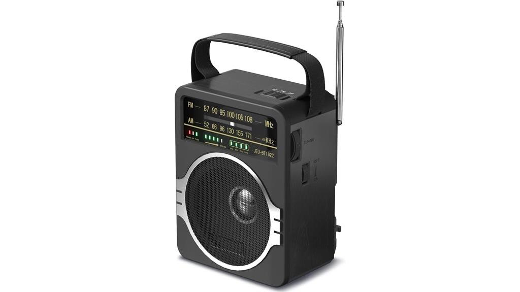 bluetooth enabled portable radio