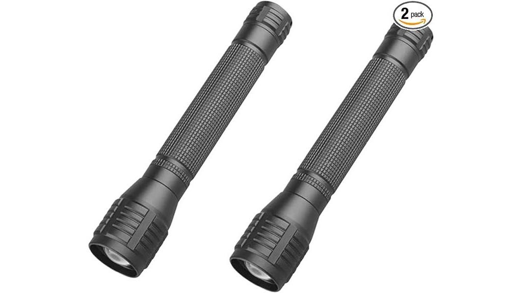 bright adjustable flashlight duo