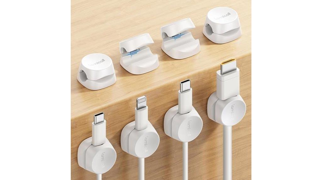 cable management organizer clips