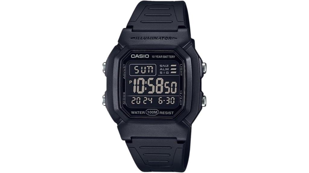casio men s digital watch