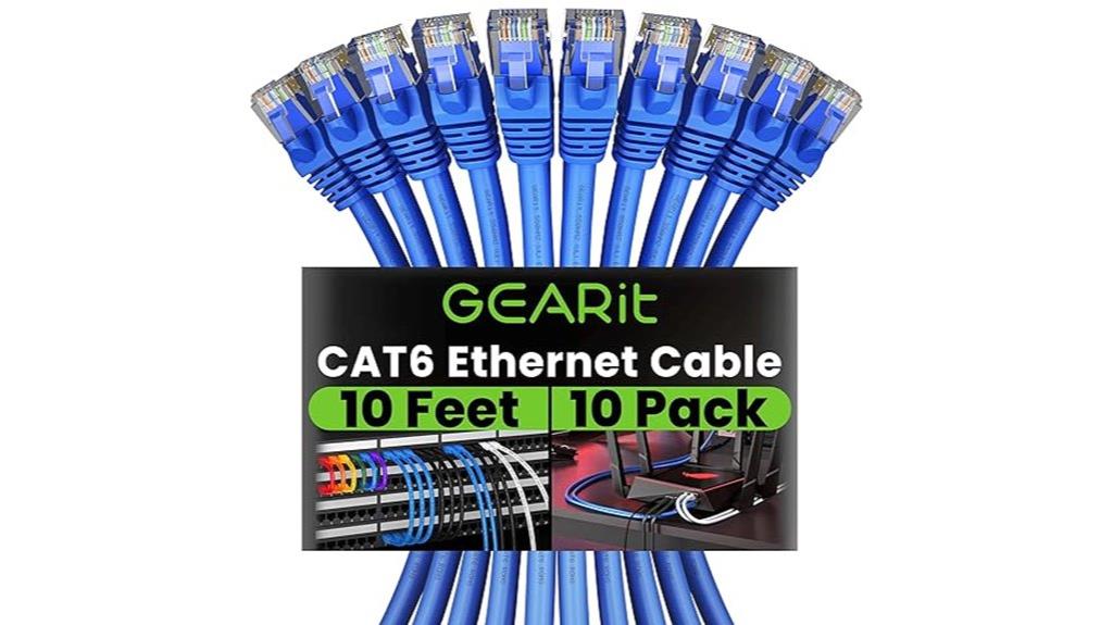 cat 6 ethernet cables