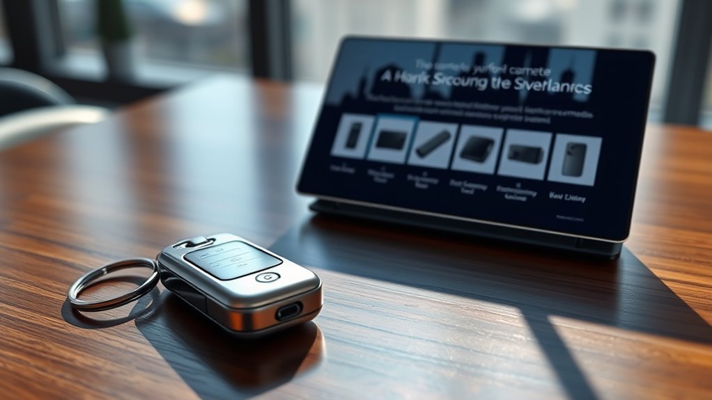 choosing key fob cameras