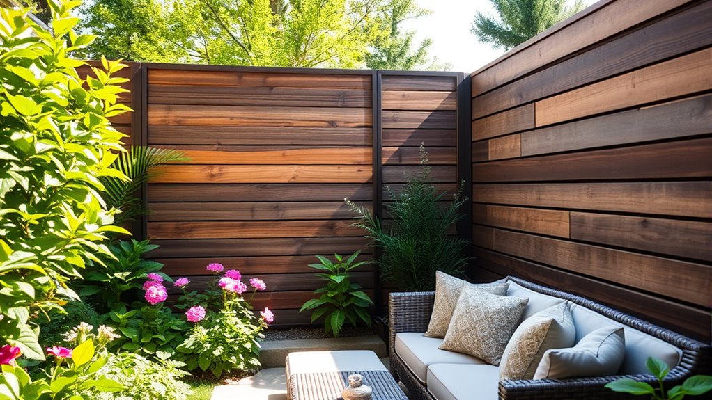 choosing privacy wall panels