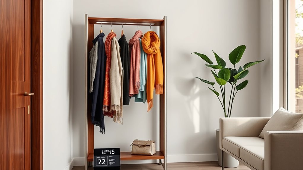 choosing the right coat rack