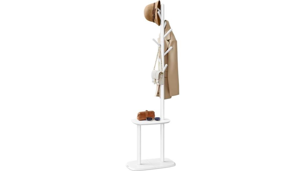 coat rack with shelf