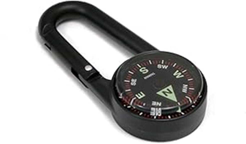 coghlan s carabiner compass 1985