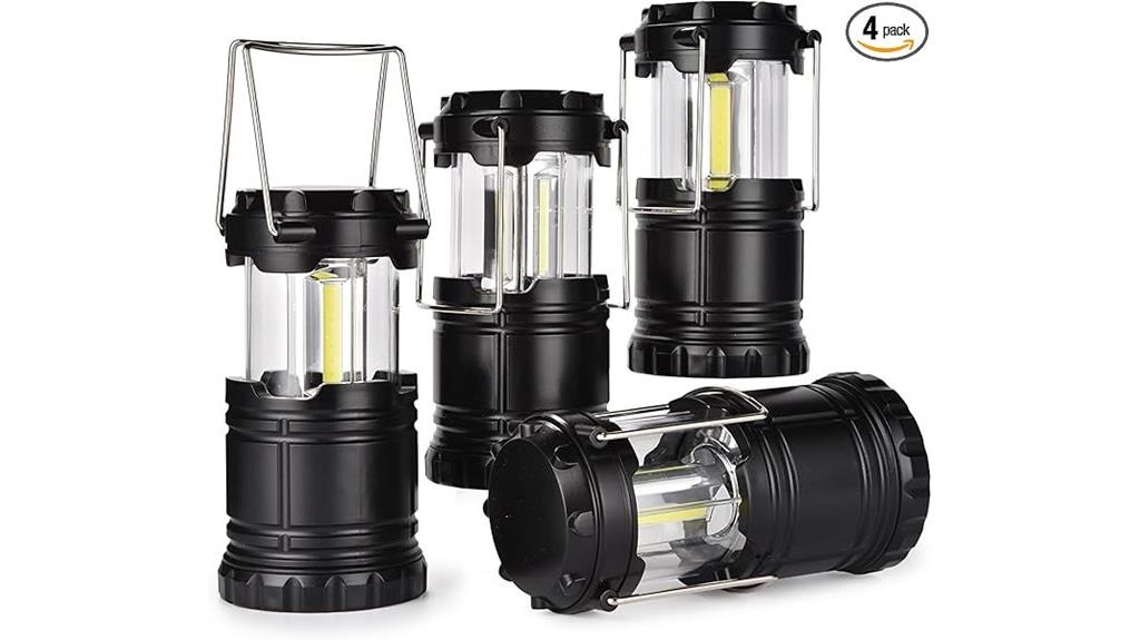 collapsible camping lantern set
