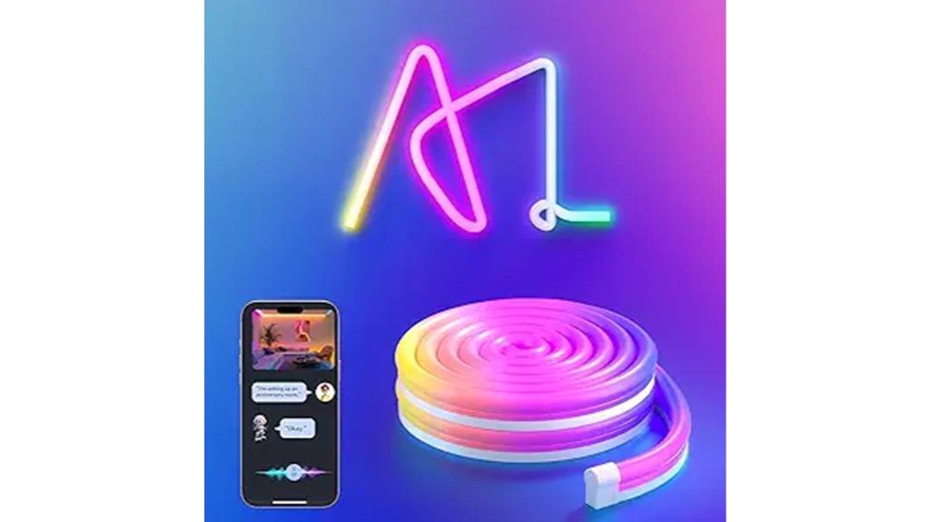 colorful led neon lighting