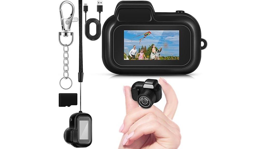 compact 1080p keychain camera