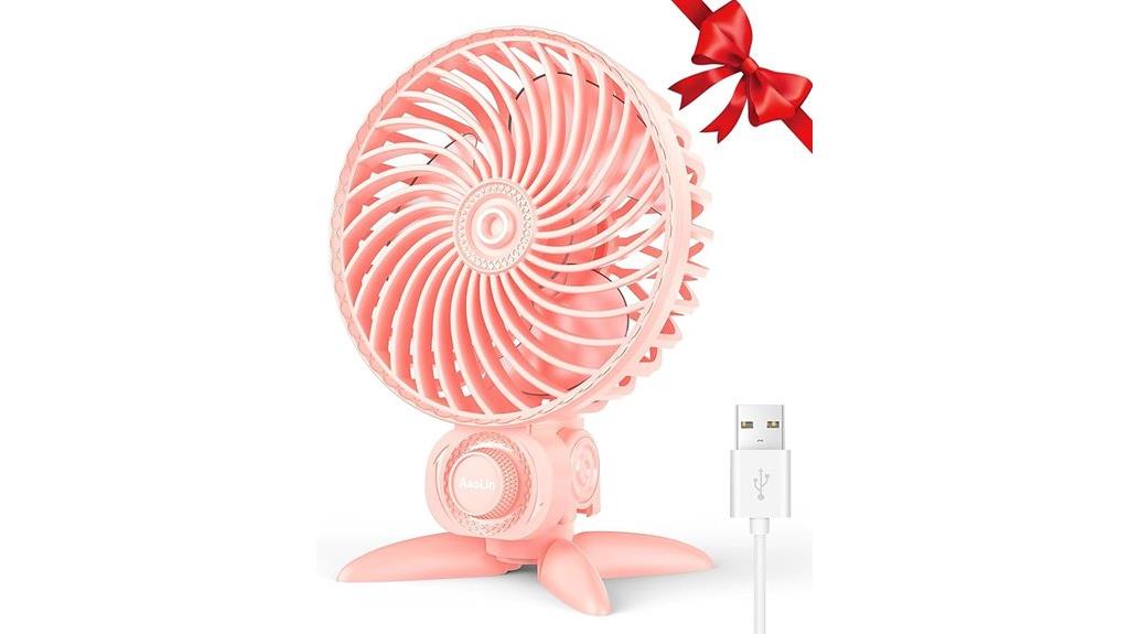 compact adjustable speed fan
