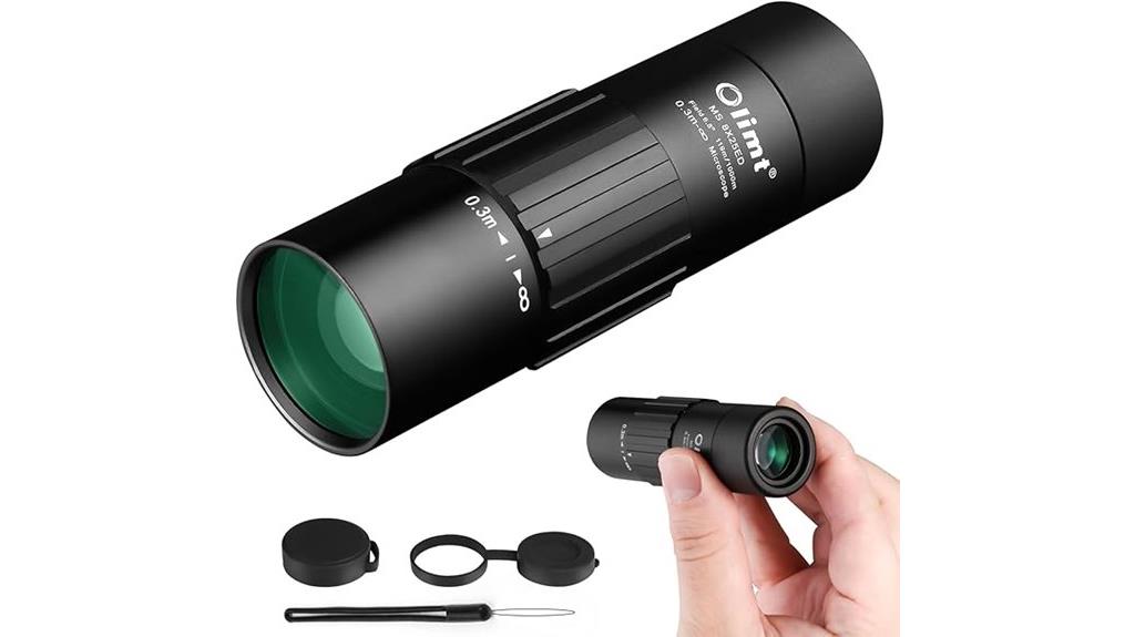 compact adult monocular telescope