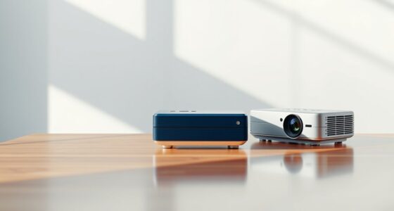 compact and powerful projectors