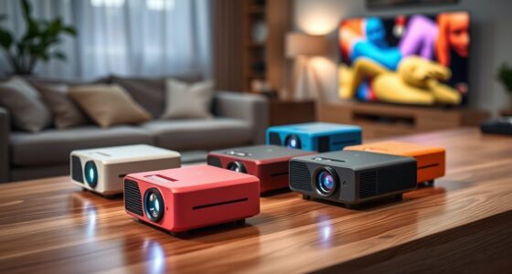 compact and powerful projectors