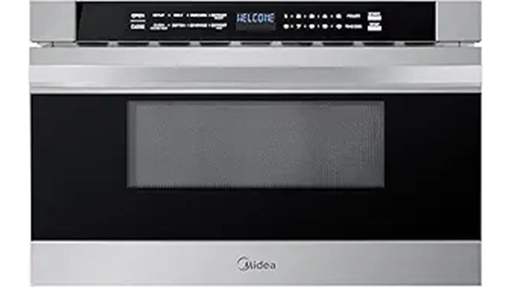 compact built in microwave oven