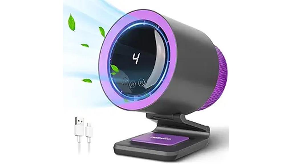 compact cooling air purifier