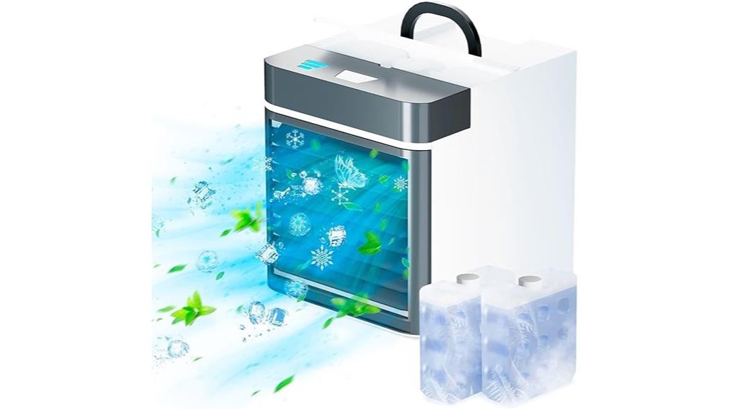 compact cooling with ice