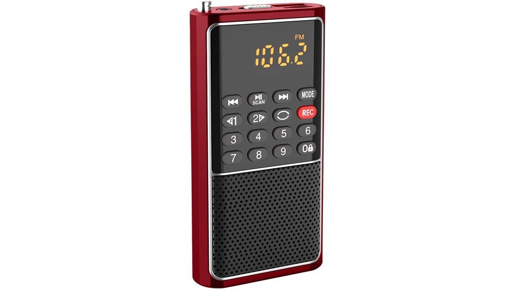 compact fm radio player