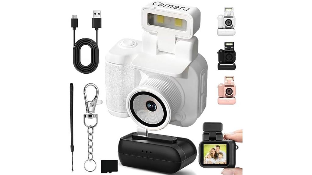 compact hd keychain camera