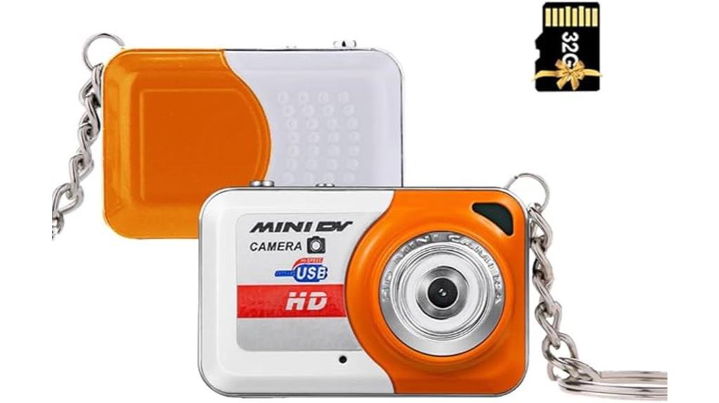 compact keychain digital camera