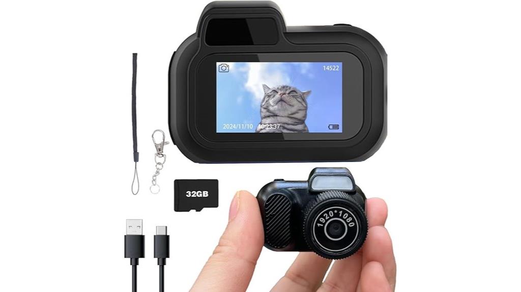 compact keychain video recorder