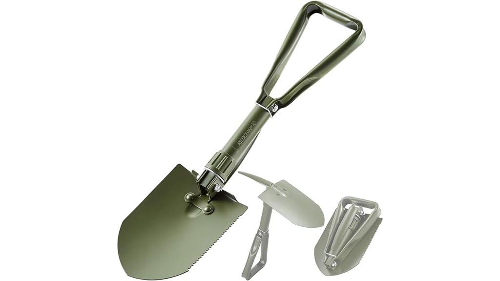 compact military folding shovel