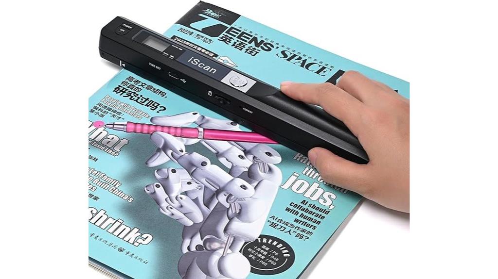 compact mobile scanning device